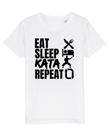 Eat Sleep Kata Repeat  White