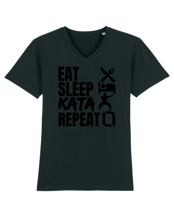 Eat Sleep Kata Repeat  Black
