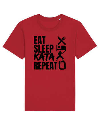 Eat Sleep Kata Repeat  Red