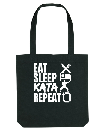 Eat Sleep Kata Repeat  Black