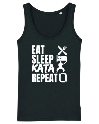 Eat Sleep Kata Repeat  Black