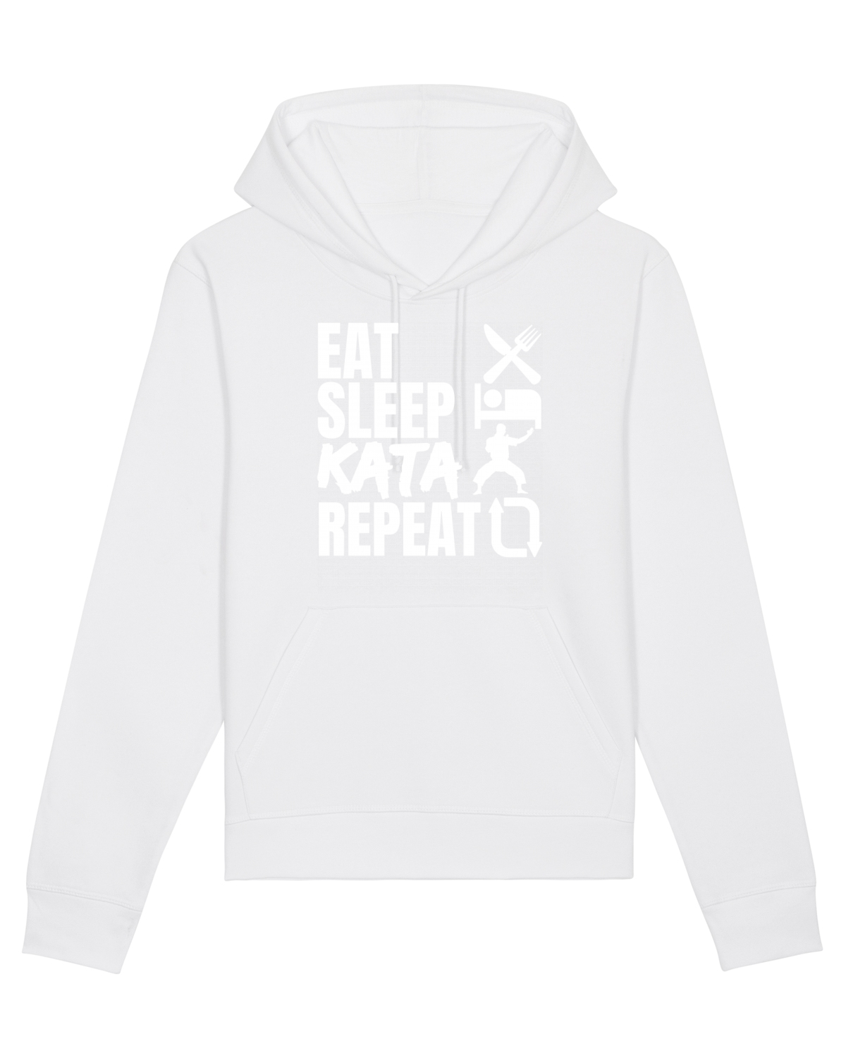 Hanorac Unisex Drummer White