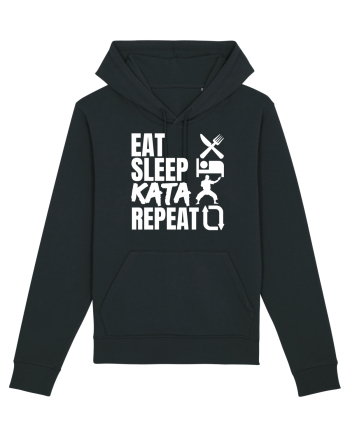 Eat Sleep Kata Repeat  Black