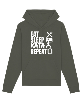 Eat Sleep Kata Repeat  Khaki