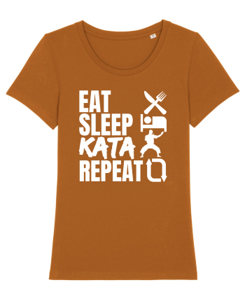Eat Sleep Kata Repeat  Roasted Orange