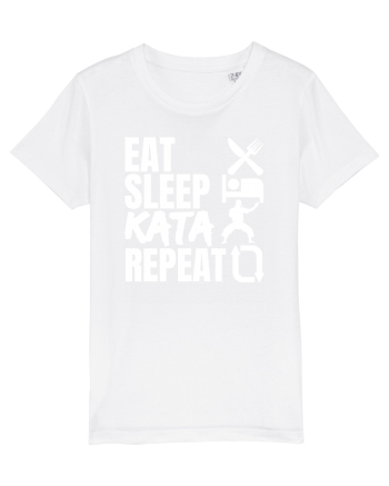 Eat Sleep Kata Repeat  White