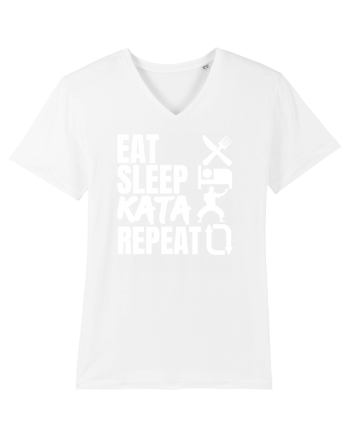 Eat Sleep Kata Repeat  White