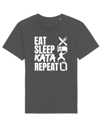 Eat Sleep Kata Repeat  Anthracite