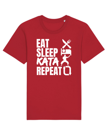 Eat Sleep Kata Repeat  Red