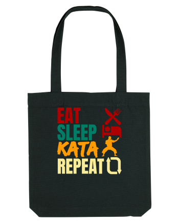 Eat Sleep Kata Repeat  Black