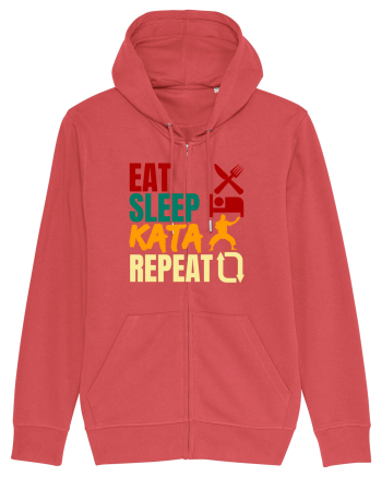 Eat Sleep Kata Repeat  Carmine Red