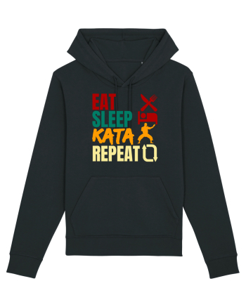 Eat Sleep Kata Repeat  Black