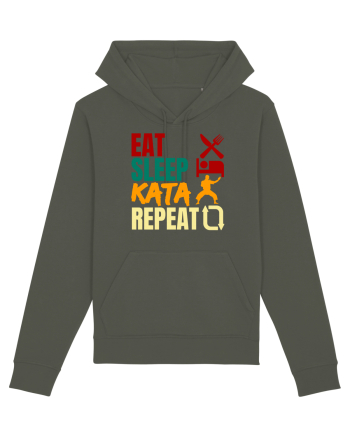 Eat Sleep Kata Repeat  Khaki