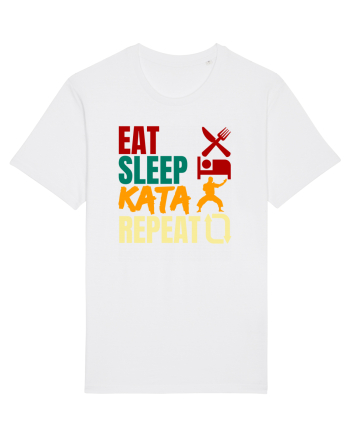 Eat Sleep Kata Repeat  White