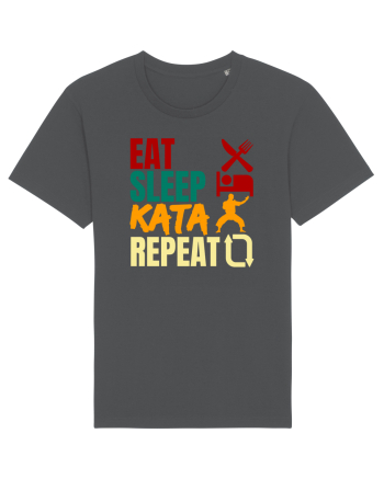 Eat Sleep Kata Repeat  Anthracite