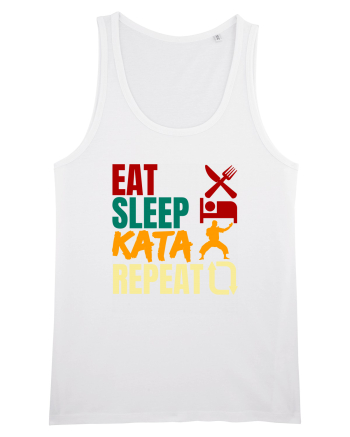 Eat Sleep Kata Repeat  White