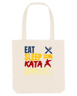 Eat Sleep Kata Repeat  Sacoșă textilă