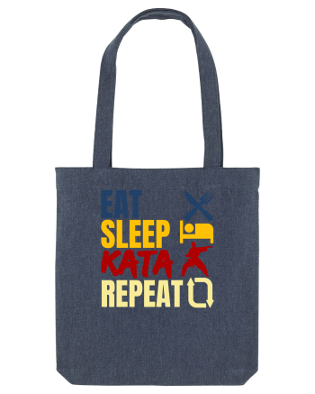 Eat Sleep Kata Repeat  Midnight Blue