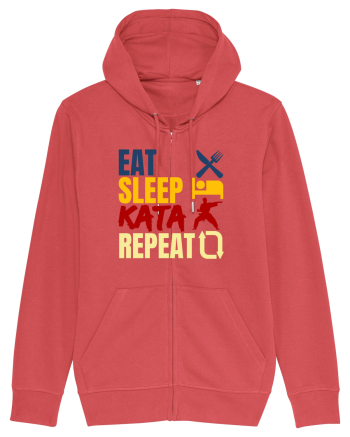 Eat Sleep Kata Repeat  Carmine Red