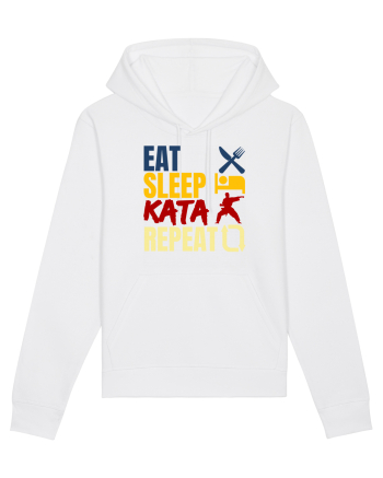 Eat Sleep Kata Repeat  White