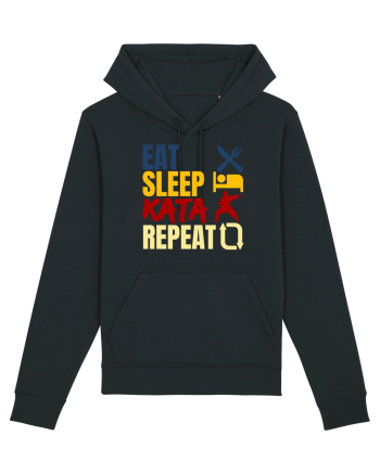 Eat Sleep Kata Repeat  Black