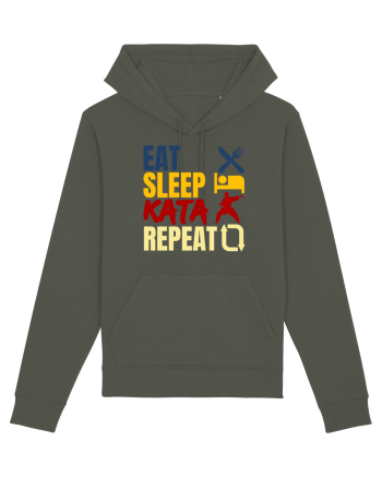 Eat Sleep Kata Repeat  Khaki