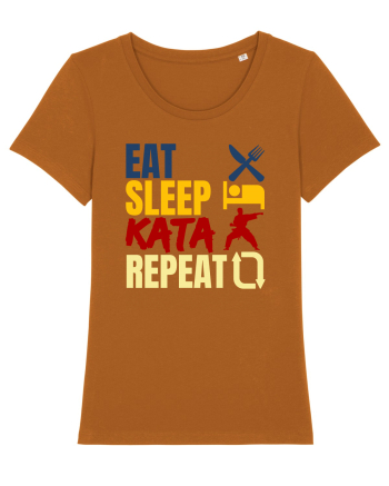 Eat Sleep Kata Repeat  Roasted Orange