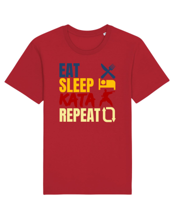Eat Sleep Kata Repeat  Red