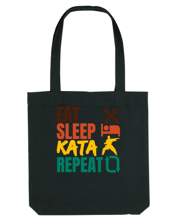 Eat Sleep Kata Repeat  Black