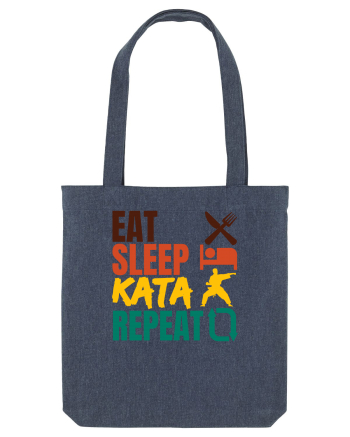 Eat Sleep Kata Repeat  Midnight Blue