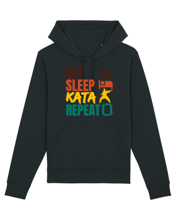 Eat Sleep Kata Repeat  Black