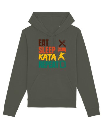 Eat Sleep Kata Repeat  Khaki