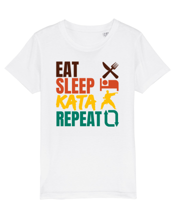 Eat Sleep Kata Repeat  White