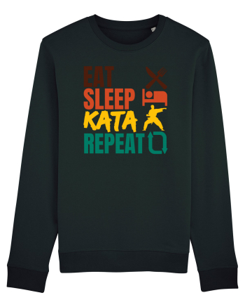 Eat Sleep Kata Repeat  Black