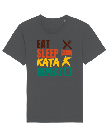Eat Sleep Kata Repeat  Anthracite