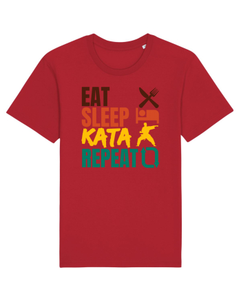 Eat Sleep Kata Repeat  Red