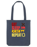 Eat Sleep Kata Repeat  Sacoșă textilă