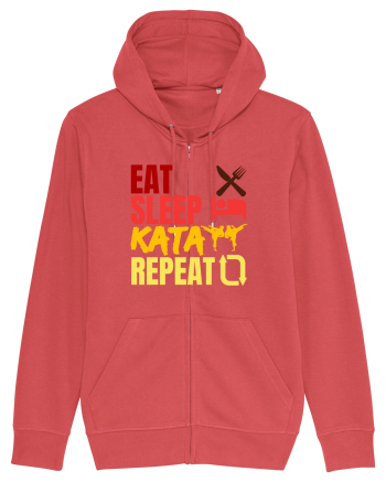 Eat Sleep Kata Repeat  Carmine Red