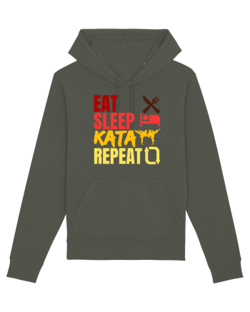 Eat Sleep Kata Repeat  Khaki