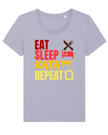 Eat Sleep Kata Repeat  Lavender