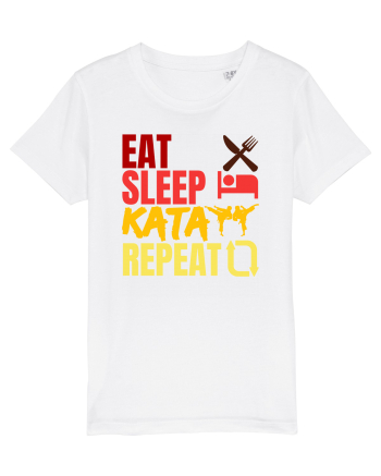 Eat Sleep Kata Repeat  White