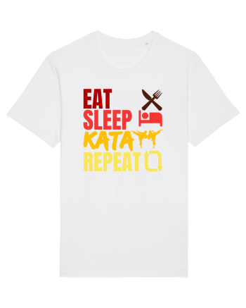 Eat Sleep Kata Repeat  White