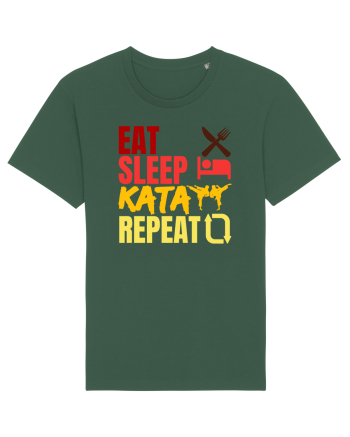 Eat Sleep Kata Repeat  Bottle Green