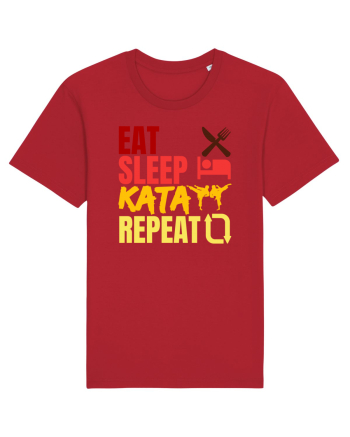 Eat Sleep Kata Repeat  Red