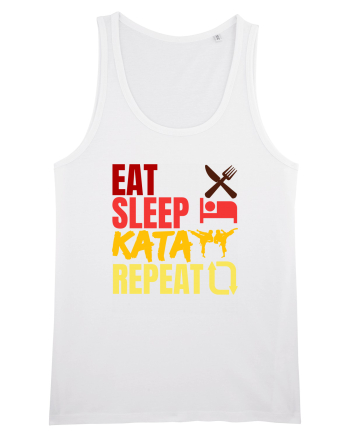 Eat Sleep Kata Repeat  White