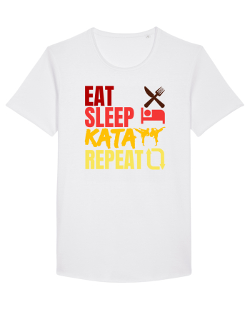 Eat Sleep Kata Repeat  White
