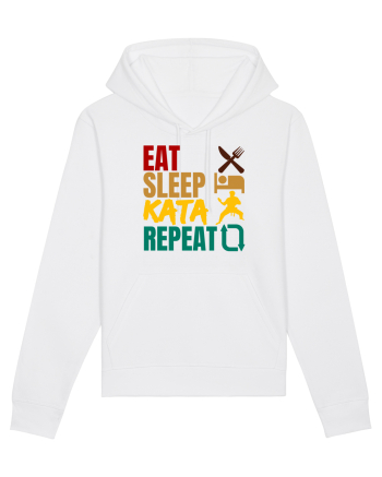 Eat Sleep Kata Repeat  White