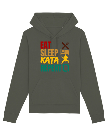 Eat Sleep Kata Repeat  Khaki