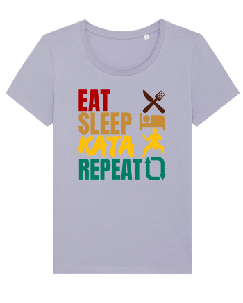 Eat Sleep Kata Repeat  Lavender