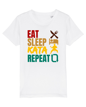 Eat Sleep Kata Repeat  White